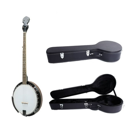 Glarry 5-String 24 Bracket Geared Tunable Banjo High Quality with Banjos