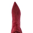 thumbnail image 4 of Time and Tru Women's Faux Suede Slouch Boots with Kitten Heels, Wide Width Available, 4 of 5