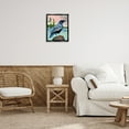 thumbnail image 3 of Stupell Industries Modern Crow Portrait Birds Painting Black Floater Framed Canvas Art Print Wall Art, 17 x 21, 3 of 10