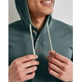 thumbnail image 5 of Hanes Men's Originals Hoodie Lightweight Hooded Sweatshirt Henley Collar Sizes S-3XL, 5 of 7