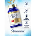 thumbnail image 4 of CoQ10 200mg | 200 Capsules | Mega Q-Sorb Coenzyme Q-10 | Vegetarian Formula | by Carlyle, 4 of 7