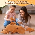 thumbnail image 4 of Juguete de peluche Auspicious Beginning Capybara Family, 20 pulgadas, 4 of 7