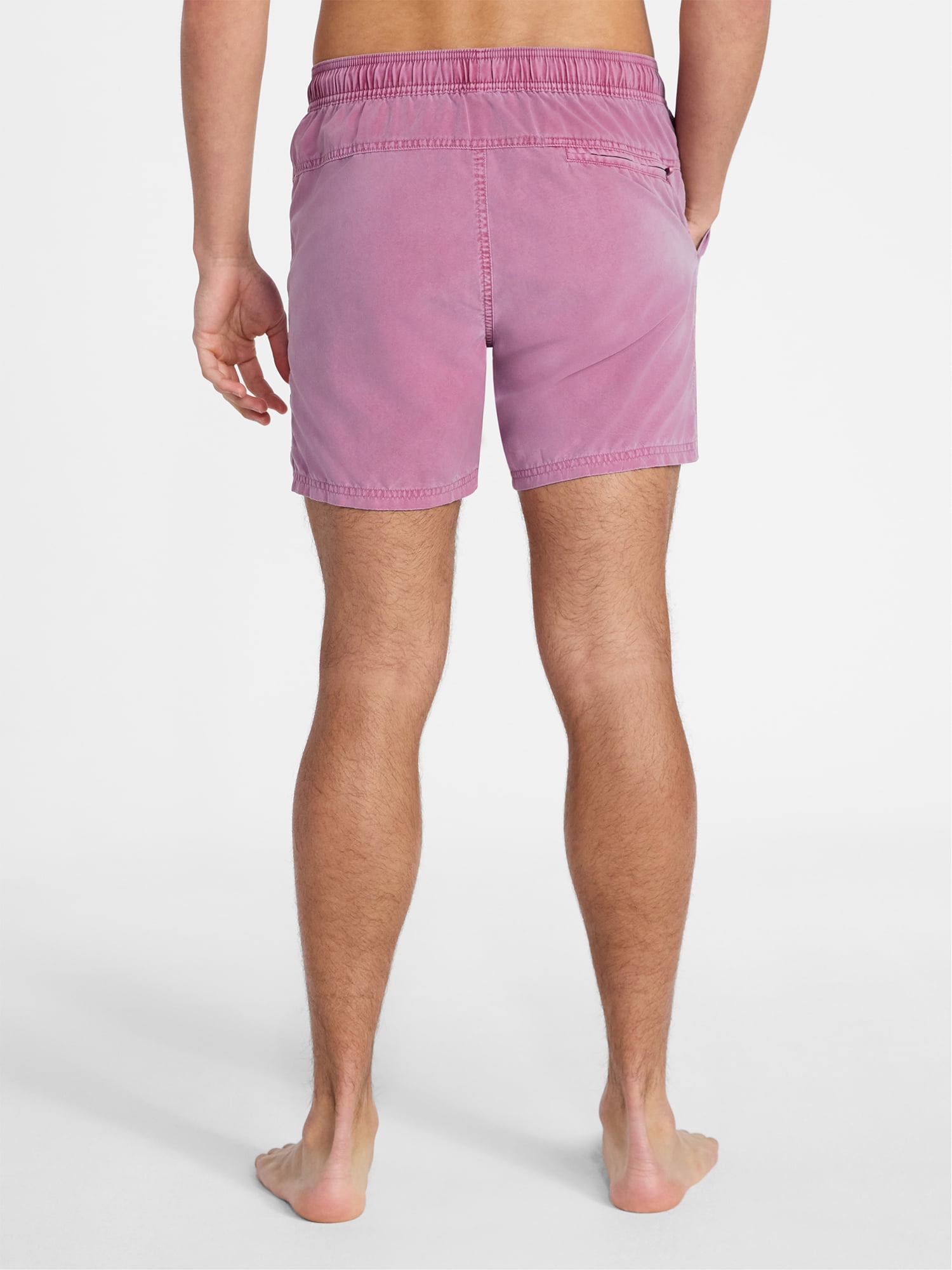 No Boundaries Washed Swim Trunks, 6" Inseam, Men's S-3XL