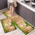 thumbnail image 2 of Alfombra de cocina con estampado de letras, lavable, para entrada de casa, dormitorio, sala de estar, decorativa, 2 of 5