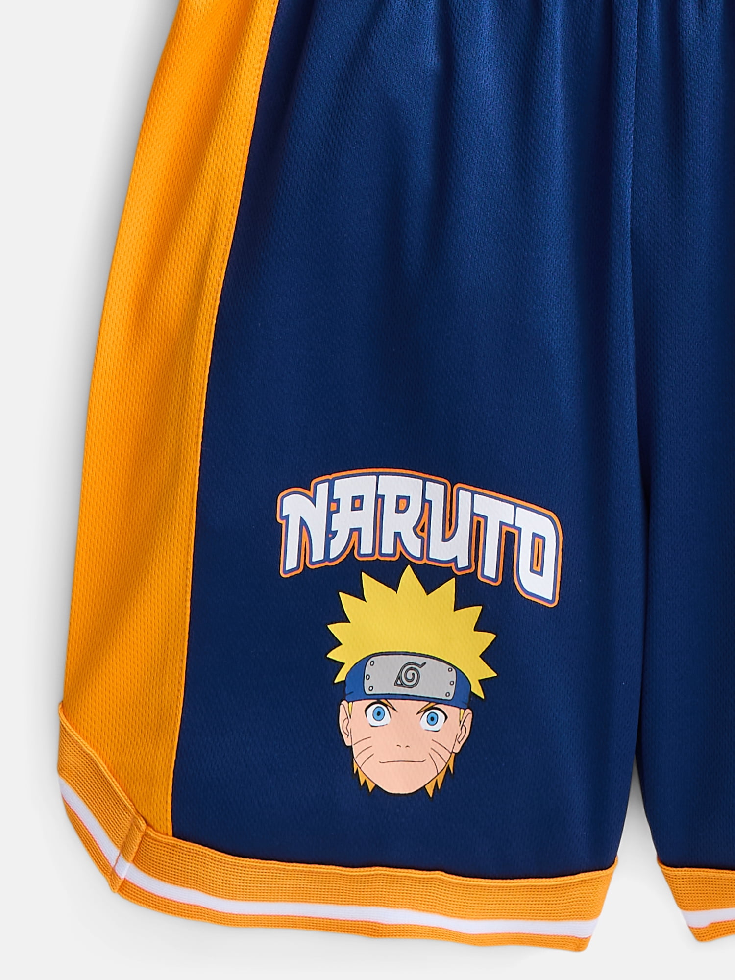 Naruto Boys Short Sleeve Tee and Matching Basketball Shorts Set, 2-Piece, Sizes 4-12