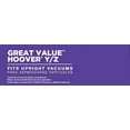 Great Value Hoover Style Y Z Vacuum Bag, 3Pack, 2507