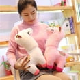 thumbnail image 3 of Alpaca Plush Toy - 9.84 Inch Soft Stuffed Llama Doll, Cuddly Animal Companion, Birthday Gift for 3+ Years, Collectible Fluffy Figure, 3 of 5