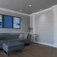 thumbnail image 3 of Ekena Millwork 7 3/8"W x 7 3/8"H x 3/8"T Extra Small Loveland Decorative Fretwork Wall Panels in Architectural Grade PVC, 3 of 9