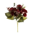 thumbnail image 2 of Ramo Artificial de Peonías Rojas | Arreglo Floral de Peonías de Plástico Sintético para Decoración Del Hogar, Bodas y Centros de Mesa | 1 Unidad, 2 of 6