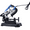 Blue, variant on Cordless Drill Electric 14" Cut Off Saw Wet/Dry Concrete Saw Cutter Guide Roller with Water Line Attachment,Impact Driver