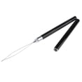 thumbnail image 1 of Wweixi 2 in 1 Loop Hook Pulling Threader Wig Crochet Extension Hair Needle Black 1Set, 1 of 6