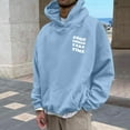 thumbnail image 4 of 2025 Men's Casual Men's Hooded Mens Sweatshirt Hoodies Sweater Printed Men's Coat Tan Hoodie Men Sweatshirts Pullover Hoodies Hoodie Blankets Fleece Lined Sweatshirts, 4 of 7