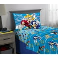 thumbnail image 3 of Sonic the Hedgehog Kids 3 Piece Blue Sheet Set, Twin, 3 of 8