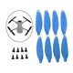 thumbnail image 4 of 8 hélices 4726 para drones, accesorios de repuesto con reducción de ruido, coloridas. Azul, 4 of 7
