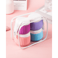 thumbnail image 4 of Micebay Travel Containers for Toiletries 4 Pack, TSA Approved Travel Size Toiletries, Travel Size Containers, With Clear Bag Leak Proof Silicone Jars, Travel Essentials Creams Jars Carrying Small Ite, 4 of 16