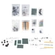 thumbnail image 1 of Kit de componentes electrónicos conjunto de transistores de resistencia versátil y fácil de transportar PCB de bajo ruido para bricolaje ANGGREK Otros, 1 of 8