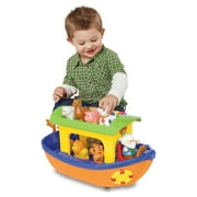 Kiddieland Toys Limited Fun n Play Noahs Ark Activity with 9 Animals, Children 12 mos and up