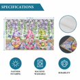 thumbnail image 6 of Blue Purple Gnomes Placemats Set of 4, Spring Hydrangea Flower Leaf Green Plaid Placemats for Dining Table, Place Mats for Kitchen Tabletop, Waterproof Wipeable Dining Table Mats Set, 6 of 9