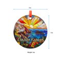 thumbnail image 5 of Canary Islands Christmas Ornament, Ceramic, Acrylic - Travel Souvenir, Festive Tree, Keepsake 2025, Gift for Explorers, Commemorative, Holiday Tree Decoration, 5 of 5