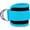 azure, variant on Minzimin Ankle Strap Ankle Resistance Band Wrist Cuff Padded Strap Adjustable Fitness Glute Kickback D-Ring for Cable Machine Gym Foot Leg Training Brace Support 1 Pack
