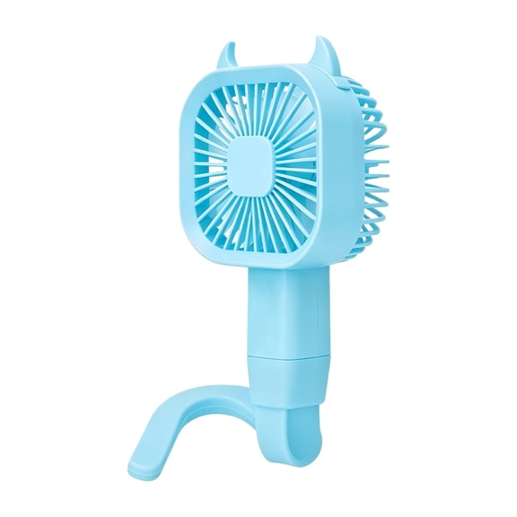 Leeye Portable Stroller Fan, Rechargeable Clip-On Baby Fan, 3-Speed Flexible Silicone Pram Cooler for Car Seat Crib, 0.28lb