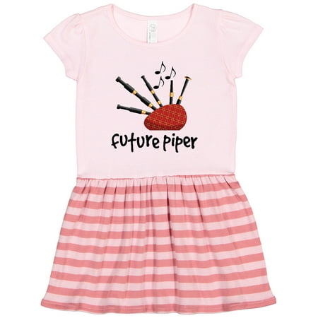 

Inktastic Bagpiper Kids Future Piper Gift Toddler Girl Dress