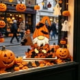 thumbnail image 6 of CSEONE Indoor Halloween Decor, 2D Halloween Pumpkin Ghost Table Decor, Wooden Standee Mantel Shelf Decoration, Flat Halloween Decor for Festive Party Display, A, 6 of 7