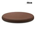 thumbnail image 3 of CAROOTU Round Memory Foam Cushion Comfortable Breathable Padded Stool Cover Washable Mat for Home Bedroom, 3 of 7