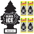 thumbnail image 2 of LITTLE TREES Car Air Freshener I Hanging Tree Provides Long Lasting Scent for Auto or Home I Black Ice, 24 count, (4) 6-packs, 2 of 3