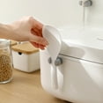 thumbnail image 2 of GOOHOCHY 2 soportes adhesivos para cucharas de arroz de pared, fáciles de acceder, para utensilios de cocina, accesorios para ollas arroceras en cocinas modernas., 2 of 7