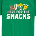 thumbnail image 3 of Instant Message - Here For The Snacks - Toddler & Youth Short Sleeve Graphic T-Shirt, 3 of 6