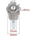 thumbnail image 2 of Reemplazo de carburador de ajuste exacto, optimizado para motores Briggs Stratton, incluye un kit de instalación profesional que incluye filtro de combustible y manguera, perfecto para cortadora de, 2 of 5