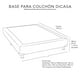 thumbnail image 2 of Box Base Cama Individual Gris Dicasa  TREVOR, 2 of 5