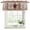 Brown Grey Beige, variant on Red Texas Star Vintage Curtain Valances for Windows, Kitchen Valance Window Treatments Panel 2 Pack, Farmhouse Berry Brown Wooden Rod Pocket Short Curtains for Bathroom Bedroom 42 x 12 Inch
