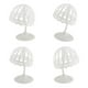 thumbnail image 1 of 4 piezas de plástico ligero y duradero en apariencia de cúpula para niños, gorra, caja para sombreros, pelucas, soporte de almacenamiento, organizador, bla, 1 of 9