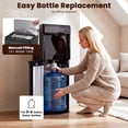 thumbnail image 6 of Advwin 3 in 1 Water Cooler Dispenser with Ice Maker, Bottom Loading Hot & Cold Water Dispenser, 33lbs Ice in 24H, 7-Min Fast Bullet Ice, Fits 3-5 Gallon Bottles, Child Safety Lock for Home Office, 6 of 9