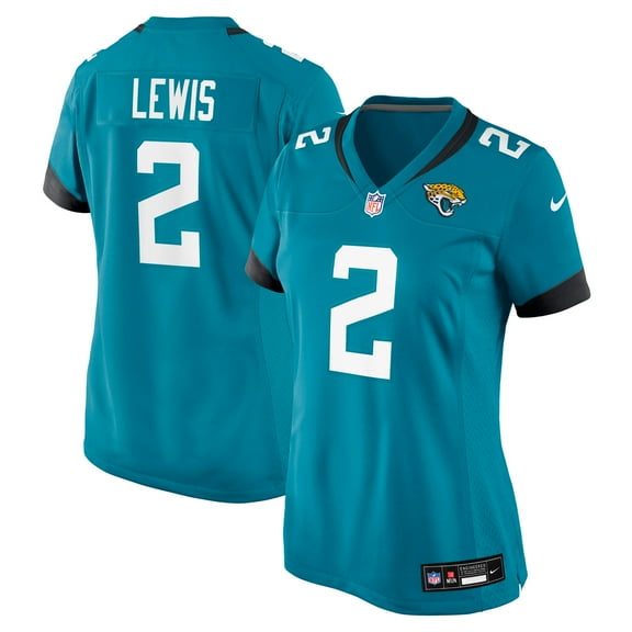 Women's Nike Jourdan Lewis Teal Jacksonville Jaguars Team Game Jersey