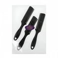 thumbnail image 7 of ACDANC 3pcs Hair Cutter Comb Double Side Haircut Scissors Metal Razor Plastic Hair Comb Cutter Trimmer with Stainless Steel Hair Shaper Razor for Both Long and Short Hair (Black), 7 of 7