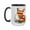 Black, variant on Enchanted Fox 15-Ounce Ceramic Mug - Whimsical Woodland Design for Coffee & Tea Lovers