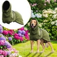 thumbnail image 2 of Dog Clothes, Pet Clothes - Qyaukm Dog Sweater, 1Pc Dog Sweater for Small Dogs, Dog Clothe for Small Dogs Girl Boy, Ultra Soft and Warm Puppy Sweater Dog Coat for Winter (Green Xl), 2 of 9