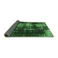 thumbnail image 2 of Ahgly Company Indoor Square Abstract Emerald Green Modern Area Rugs, 5' Square, 2 of 4