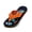 Blue Orange, variant on Boys Girls Flip Flops Sandals Comfortable Quick-Dry Casual Summer Beach Walking Sandals Kids Indoor Outdoor Pool Slides Shower Shoes