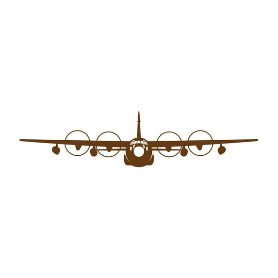 MC-130 Spinning Props Sticker Decal Die Cut - Self Adhesive Vinyl - Weatherproof - Made in USA - Many Color and Sizes - mc130 c-130 c130
