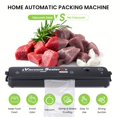 thumbnail image 2 of 1pc Vacuum Sealer For Food Saving - Food Vacuum Sealer Automatic Air Sealing System For Food Storage Dry, 2 of 5