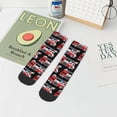 thumbnail image 7 of Pofeuu Fire and Rescue Truck Print 30cm Socks, Adult Running Hiking Socks for Youth and Adult, 7 of 7