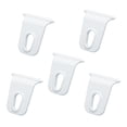 thumbnail image 1 of OUNONA 5Pcs White Plastic Rv Awning Hooks Multipurpose Practical Camper Awning Hangers, 1 of 7