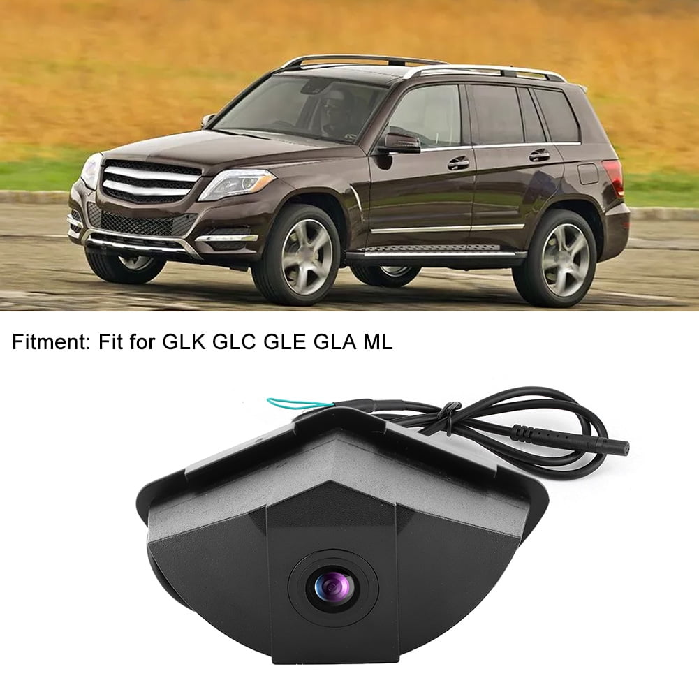 CCD IP68 Night Vision Front View Camera 170° Car Parking Monitor Fits for Mercedes-Benz GLK GLC Night Vision Car Camera Black