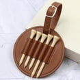 thumbnail image 4 of Soporte para golf kusrkot Bolsa de almacenamiento de cuero reutilizable, 4 of 8