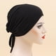 thumbnail image 4 of Gorros de para mujer, musulmán, elástico, Hijab, gorro, gorro, redecil, liso, para cabeza, te Sunnimix Sombrero Turbante Étnico, 4 of 8