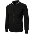 thumbnail image 3 of JTieacloth Men's Lightweight Jacket Casual Winter Warm Windbreaker Zip Up Coat, 3 of 5